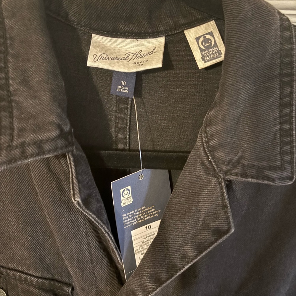 (NWT) Universal Thread Denim Long Sleeve Baggy Jumpsuit - Picture 4 of 5
